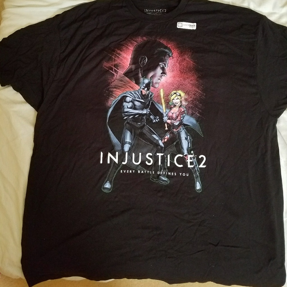Loot Crate 3xl DC Injustice 2 Tshirt